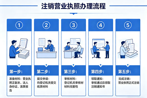注销营业执照流程